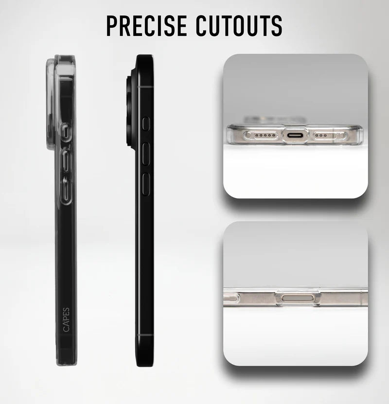Coque-Case- Cache- Transparent Premium iPhone 17, 17 Air, 17 Pro et 17 Pro Max