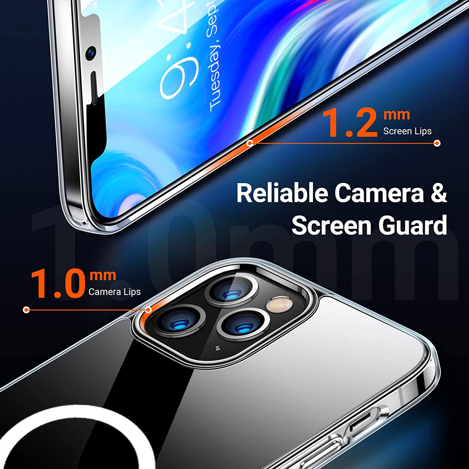 Coque - Cache -  Case - Transparent Premium iPhone 16, 16 Plus, 16 Pro et 16 Pro Max