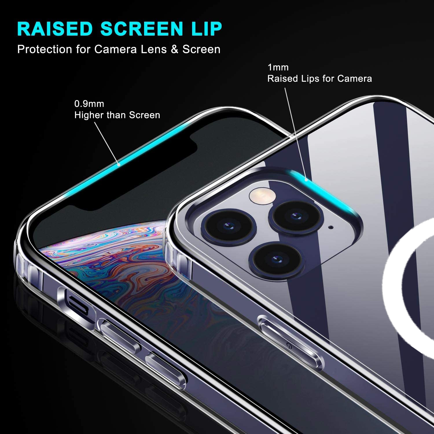 Coque - Cache -  Case - Transparent Premium iPhone 16, 16 Plus, 16 Pro et 16 Pro Max