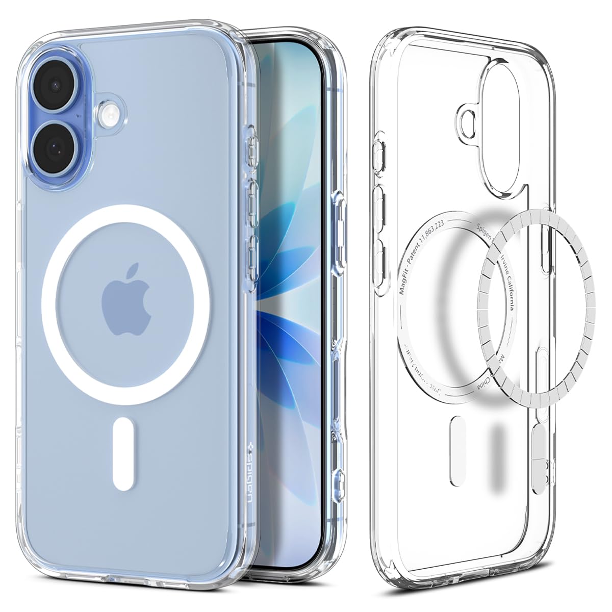 Coque-Case- Cache- Transparent Premium iPhone 17, 17 Air, 17 Pro et 17 Pro Max