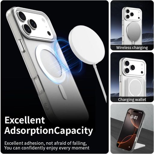 Coque-Case- Cache- Transparent Premium iPhone 17, 17 Air, 17 Pro et 17 Pro Max